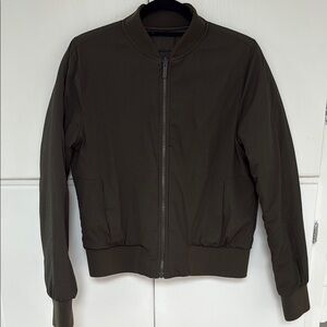 Lululemon Reversable Olive Bomber Jacket